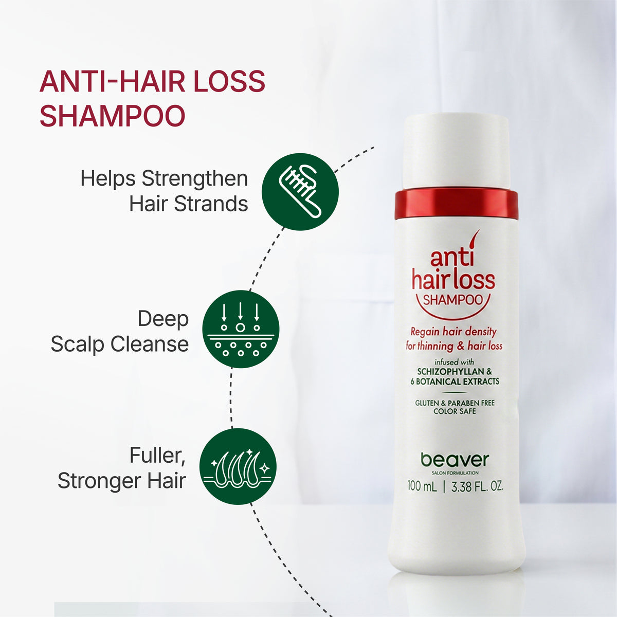 Hair Density Shampoo Serum Applicator Kit