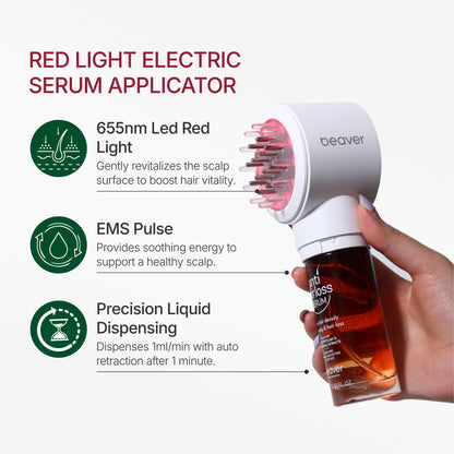 Hair Density Shampoo Serum Applicator Kit